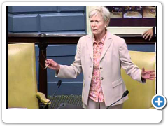 Senator Sue Tucker floor speeches on casino legislation